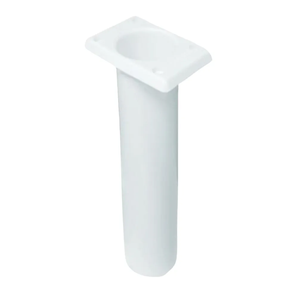 Rod Holder Rectangle 90 Degree White