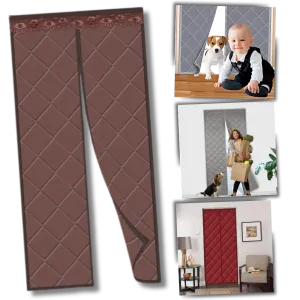 Stylish Thermal Efficient Door Curtain