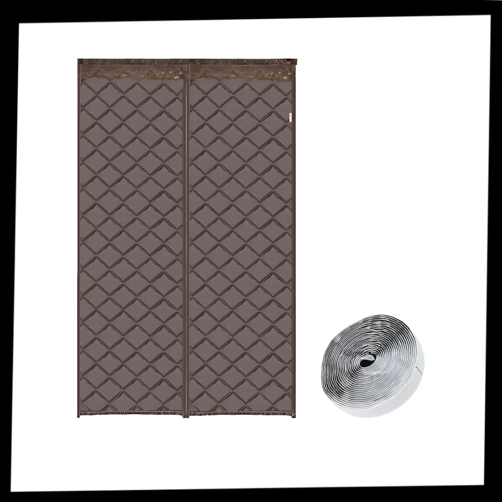 Stylish Thermal Efficient Door Curtain