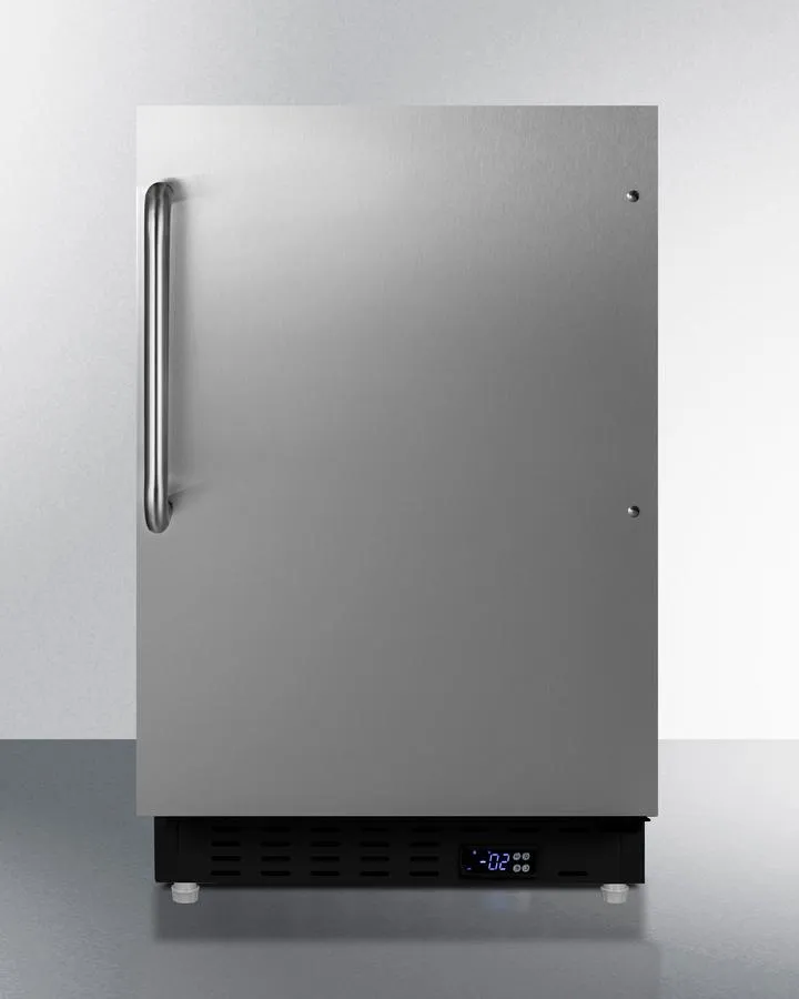 Summit ALFZ37BCSS 21" Wide Built-in All-freezer, ADA Compliant