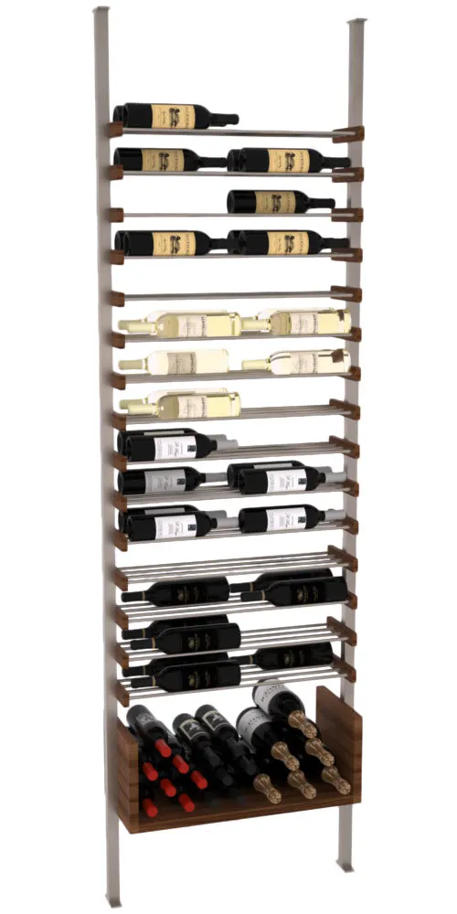 The U-Shelf Wine Rack, Three Bottles