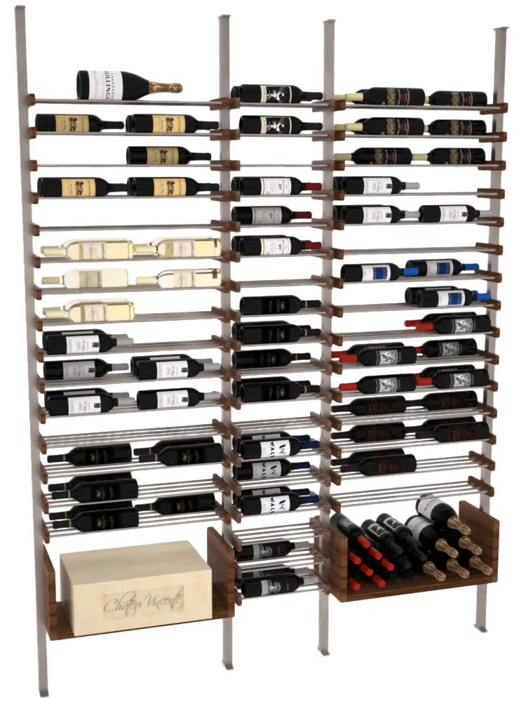 The U-Shelf Wine Rack, Three Bottles