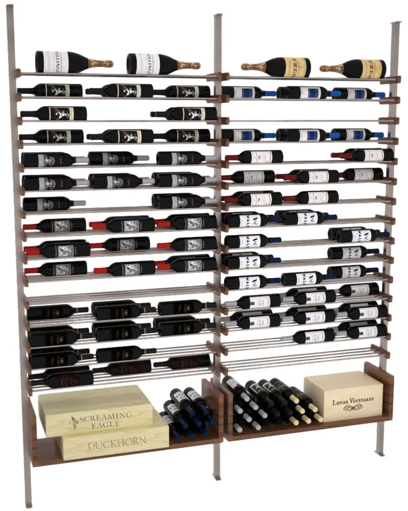 The U-Shelf Wine Rack, Three Bottles