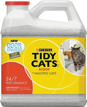 Tidy Cats 7023011614 Cat Litter, 14 lb Capacity, Gray/Tan, Granular Jug :EA: QUANTITY: 1