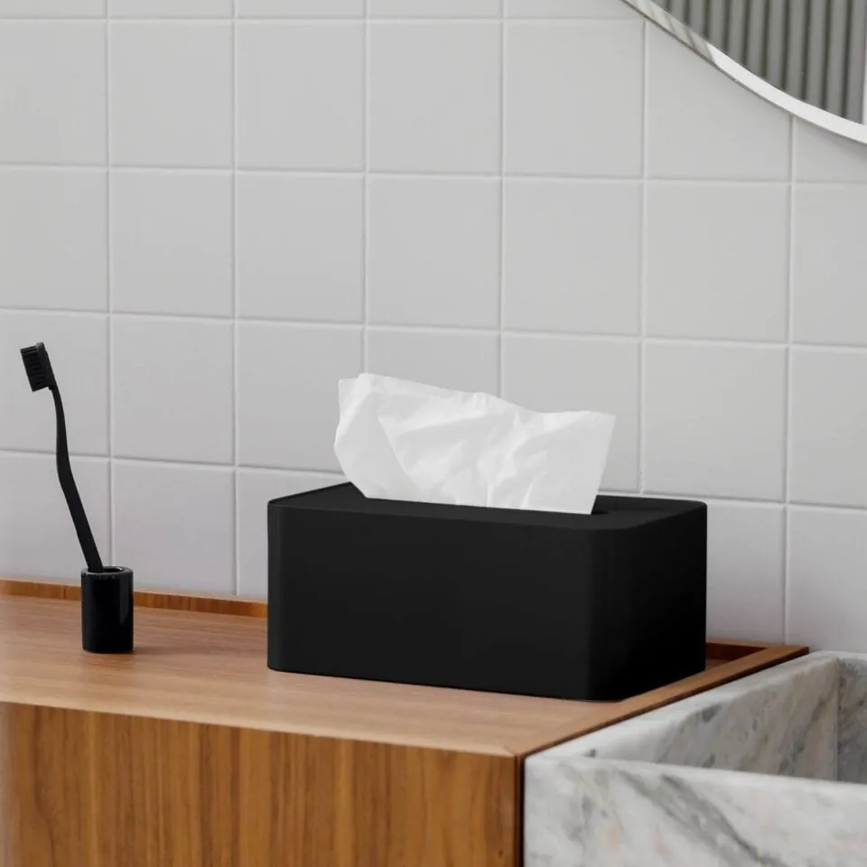 Tissue Box - Black