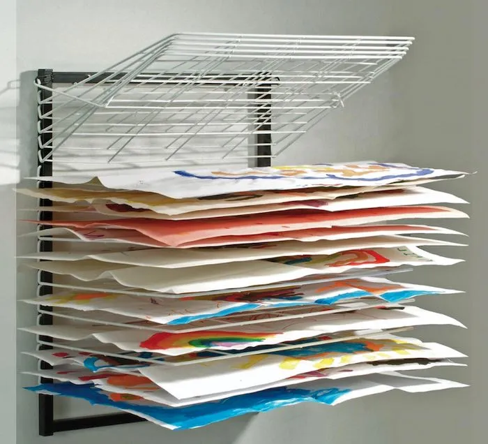 Wall Art Drying Rack 20 Shelves