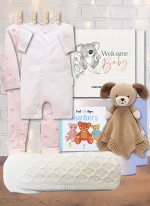 Welcome to the World Baby Girl Hamper